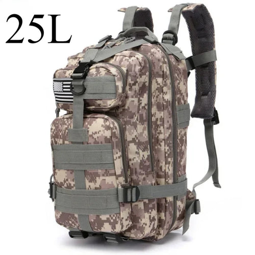 TrailForce Tactical Backpack – 25L / 50L Outdoor Gear