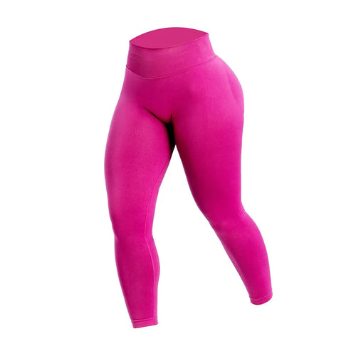Women’s High Waist Yoga Pants – Peach Butt Lift Seamless Leggings