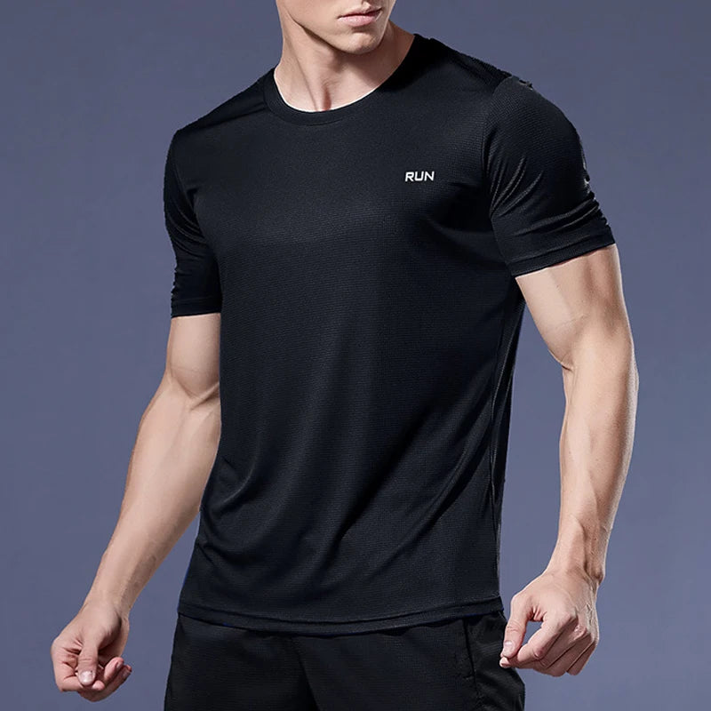 Men’s Running Shirt – Soccer & Jogging Sports Jersey