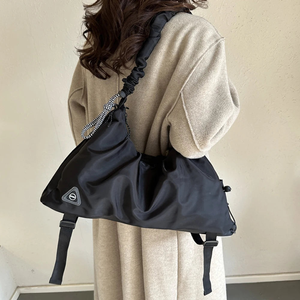 1PCS Gym Bag For Women, Yoga Mat Bag with Shoes Compartment, Wet