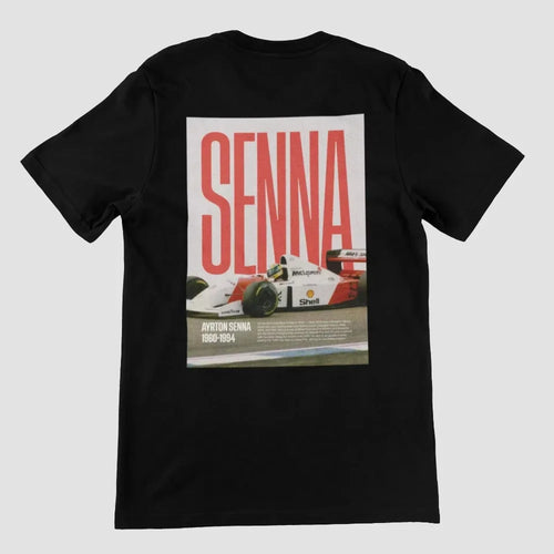 Senna Formula 1 Graphic T Shirts Gym Women T-shirts Man