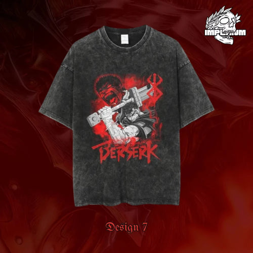 ALMASTRONG Anime Berserk T-Shirt – Men’s Cotton Graphic Tee