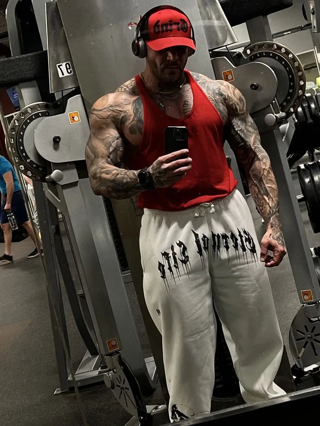 2024 European and American Men's New Year Wear Sports Pants Casual