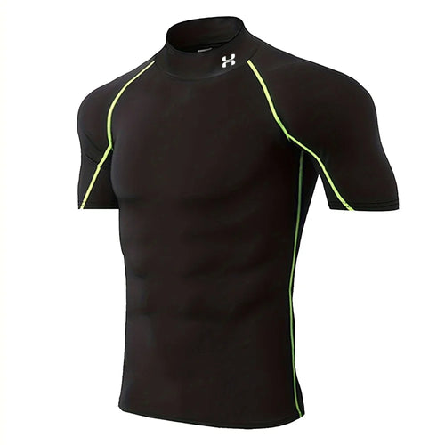 Quick-drying Exercise Compression Short Sleeve Summer Gym Running