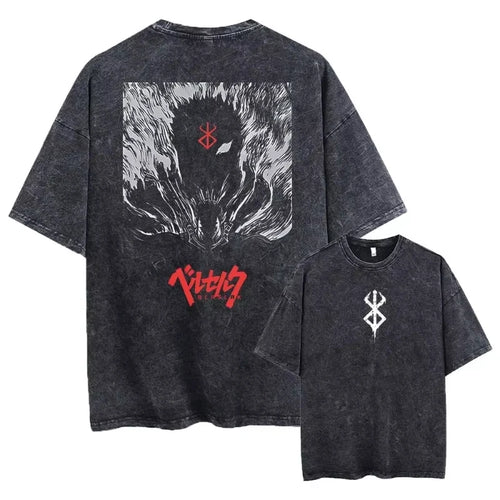 ALMASTRONG Anime Berserk T-Shirt – Men’s Cotton Graphic Tee