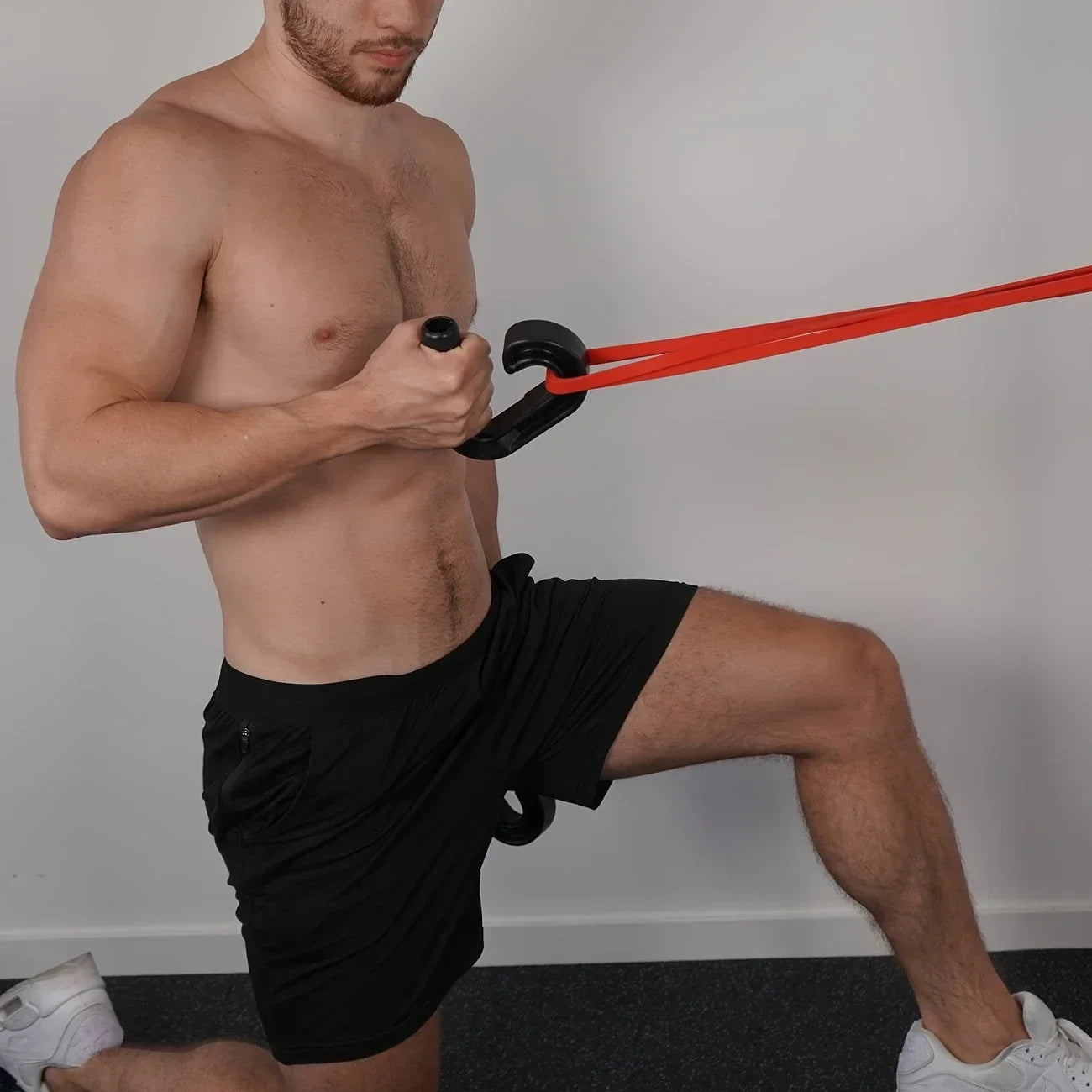 Gym-Grade Grip Bar with Double Hooks