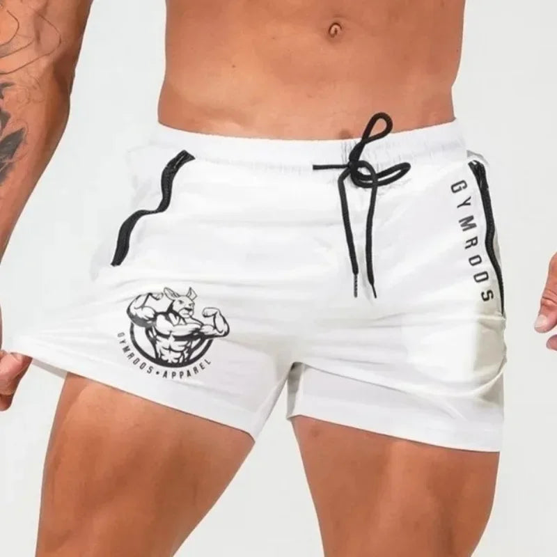 Sports Shorts Men Gym Workout Running Shorts Bodybuilding Joggers