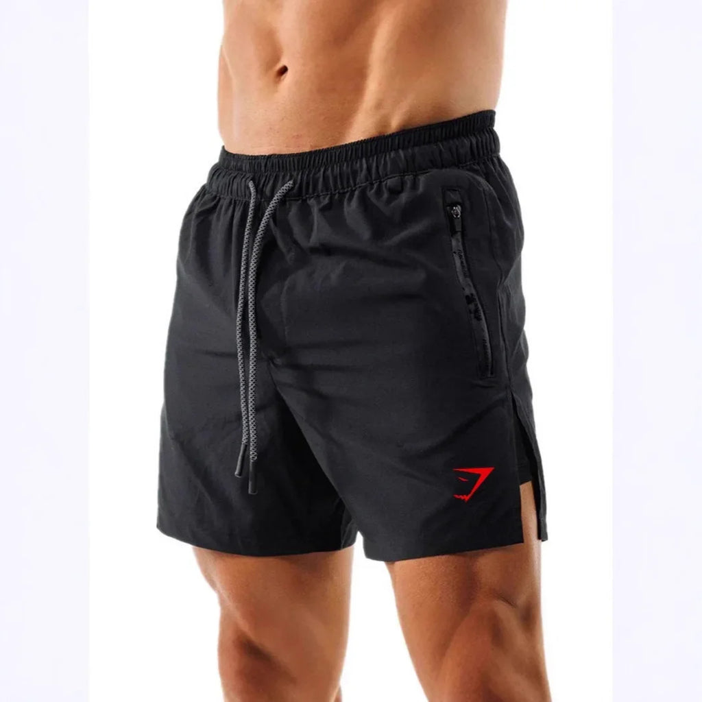 ALMASTRONG Men’s 2-in-1 Training Shorts – Double Layer Fitness & Muscle Shorts