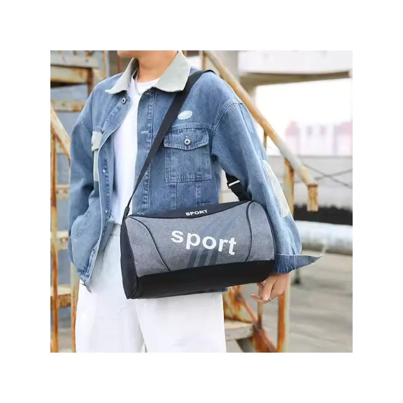 Unisex Gym Bag – Large Capacity Sports Shoulder Backpack