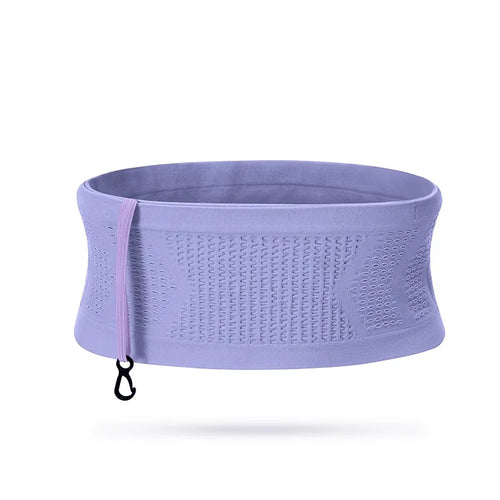 Seamless Invisible Running Sports Fanny Pack Gym Waist Belt Bag