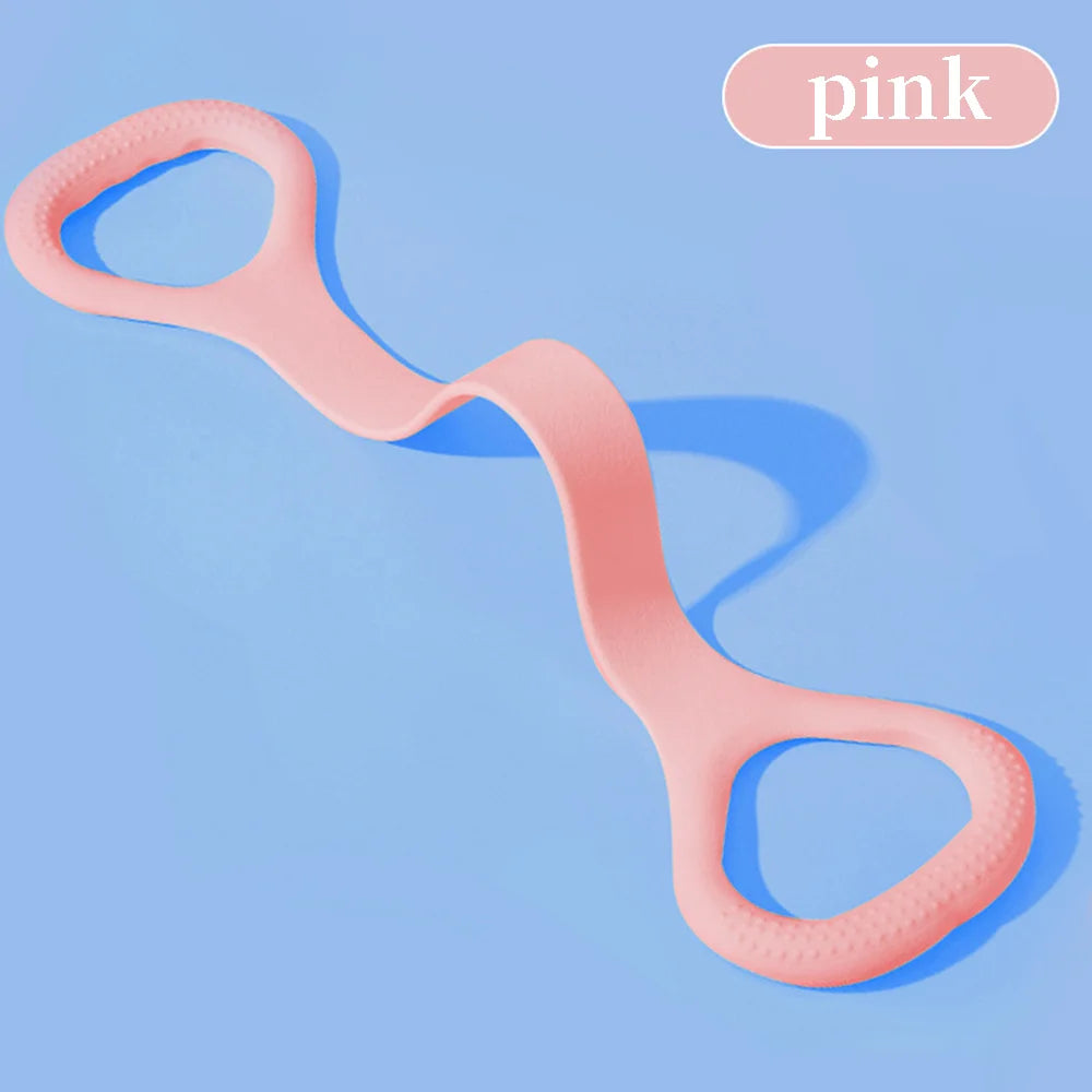 Elastic Resistance Band – Arm, Back & Shoulder Training for Yoga & Pilates